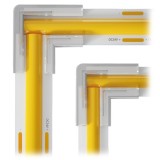 Conector Colt L Banda LED COB 10mm 5A Montaj Rapid OEM