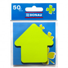 Notite Adezive DONAU in Forma de Sageata, 50 File/Set, 75 g/m?, Culoare Verde, Post-it, Sticky Notes, Bloc de Hartie, Memo Adeziv, Articole Hartie, Ac foto