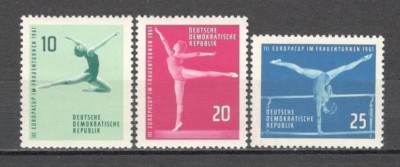 D.D.R.1961 C.E. de gimnastica Leipzig SD.99 foto
