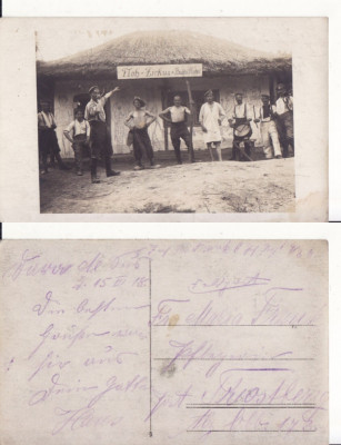 Balta Ratei ( Focsani, Vrancea)-tipuri, circul Floh- militara WWI, WK1 foto