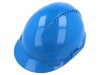 Cască de protecție ventilată albastră 53-62mm