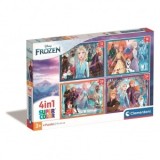 Puzzle Clementoni Disney Frozen: Ecouri 4 in 1
