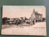 Salutari din Braila - Str. Galati - Braila, stampila 1907 , circulata / CP1