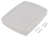 Carcasă universală ABS gri deschis 144x184x38mm
