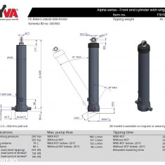 Cilindru Basculare Hyva FSH56557K FE A169-5-05630-009-K1459