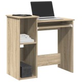 Cumpara ieftin Birou cu rafturi, stejar sonoma, 84x40x78 cm, PAL