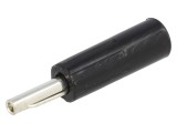 Mufă Banană 4mm 16A 50VDC Neagră