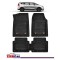 Covorase Auto TeamCar&reg; Tip Tavita Compatibile Renault Grand Scenic IV (2016-2024) Negru Material Rezistent