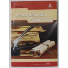 LECTII MARI DIN PROFETII MICI , STUDII BIBLICE PENTRU MAJORI , APRILIE - MAI - IUNIE , 2013