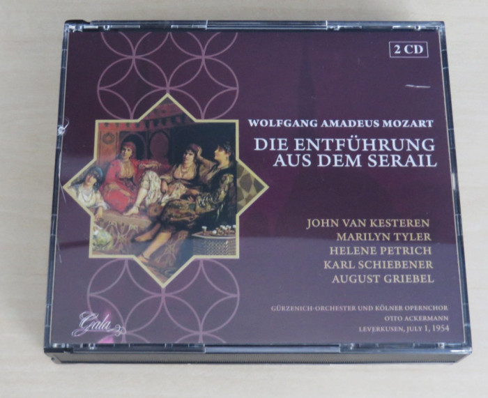 Wolfgang Amadeus Mozart - Die Entfuhrung Aus Dem Serail (2CD)