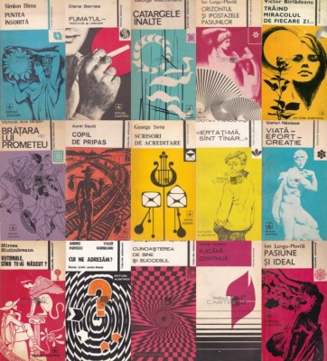Colectia COLOCVIILE ADOLESCENTEI - 15 volume - bibliofilie - psihologie foto