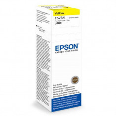 Epson t6734 yellow inkjet bottle