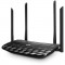 Router wireless TP-Link Archer C6 AC1200 Gigabit Wireless Dual Band 4 Antene Externe Negru