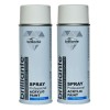 Pachet 2 x Vopsea Acrilica Spray Brilliante Alb Mat RAL 9010, 400ml, Universal Metal, Lemn