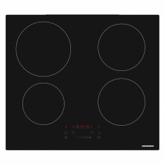 Plita incorporabila Heinner HBHI-M4ZBSTC, Inductie, 4 zone de gatit, Boost, Control touch, Timer, Protectie copii, Indicator caldura reziduala, 60 cm,