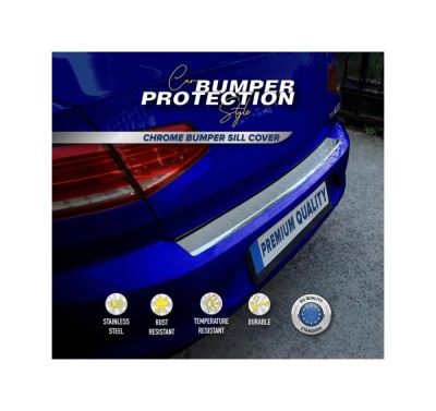 Ornament protectie portbagaj cromat compatibil BMW Seria 5 F11 (2010-2017) foto