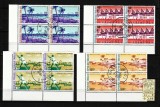 Togo, 1974 | Peisaj de coastă - Bărci, Pescuit, Navigaţie | Blocuri de 4v| aph, Natura, Stampilat