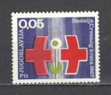 Iugoslavia.1967 Marci de binefacere-Crucea Rosie SI.662