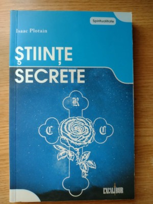 STIINTE SECRETE VOL. 1 SI 2. ISAAC PLOTAIN foto