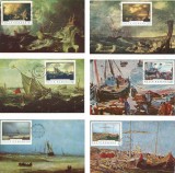 ~Romania, LP 773/1971, Reproduceri de arta II - Marina, maxime