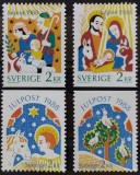 BC713, Suedia 1988, serie picturi, Craciun
