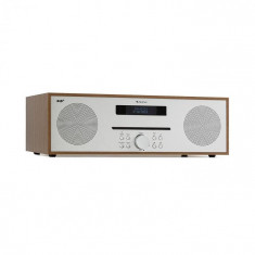 Auna Silver Star CD-DAB, radio, 2 x 20 W max., slot-in CD player, DAB+, BT, Alu, maro foto