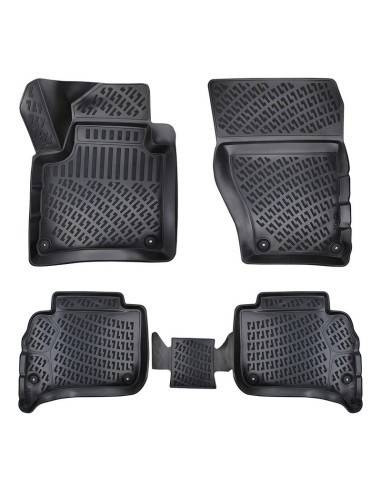 Set covorase auto din cauciuc tip tavita Porsche Cayenne III 2018-