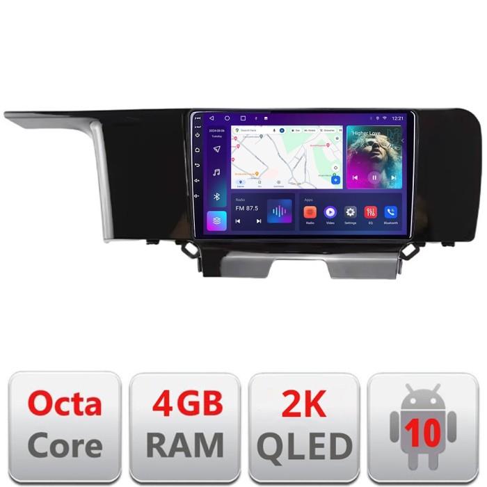 Navigatie Kia Sorento 2020- QLED 2K Octa core 4+32 DSP 360 Optic FHD internet gps radio carplay android auto kit-sorento-2020+EDT-E409-2K CarStore Tec