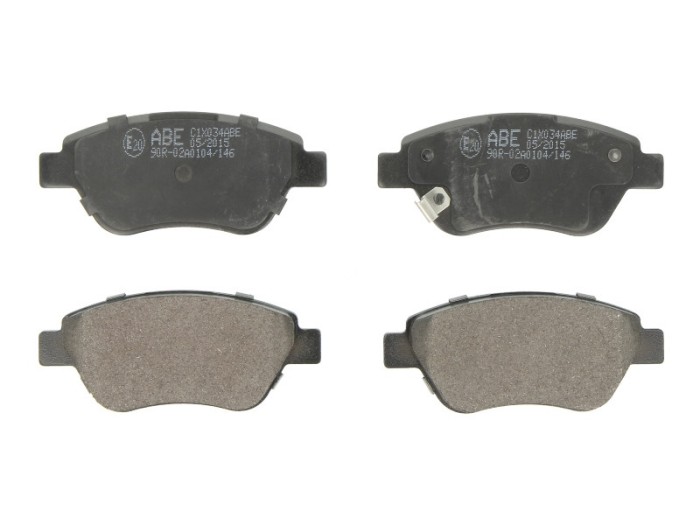 Set placute frana,frana disc FIAT DOBLO Microbus (223, 119) (2001 - 2016) ABE C1X034ABE