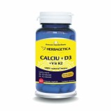 CALCIU+D3+VIT. K2 60CPS, Herbagetica