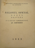 Cumpara ieftin SALONUL OFICIAL 1933, Desen si Gravura cu o sectiune Stefan Dimitrescu