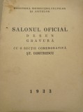 Cumpara ieftin SALONUL OFICIAL 1933, Desen si Gravura cu o sectiune Stefan Dimitrescu