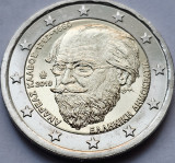 2 euro 2019 Grecia, Andreas Kalvos, km#315, unc, Europa