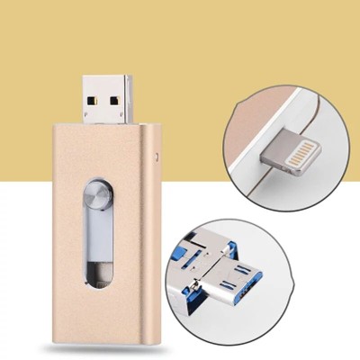 iStick - stick-ul USB 32 GB pentru iPad, iPhone, Android si PC cu conector Lightning foto