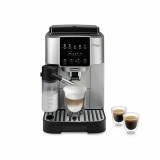 Espressor Automat DeLonghi ECAM 220.80 SB, 15 Bar, 1.8L, Rasnita Incorporata, Spumare Lapte, Cafea Macinata, Argintiu/Negru