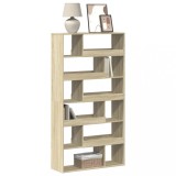 VidaXL Bibliotecă, stejar sonoma, 100x33x187,5 cm, lemn prelucrat