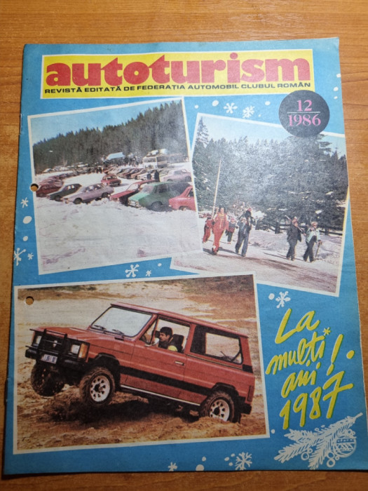 autoturism decembrie 1986-opel omega,interviu mihai fotino,karting