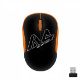 Cumpara ieftin A4TECH G3, 300N, BO , Mouse wireless 2.4 GHz, optic 1000 DPI, 3 butoane, negru portocaliu
