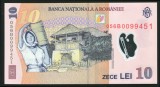 U460 BANCNOTA 10 LEI 2005 POLIMER PRIMA EMISIUNE UNC NECIRCULATA seria 056B0099451