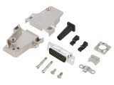 Conector D-Sub 26P Tată 45&deg; Lipire Cablu Gold