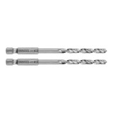 Burghiu metalic hexagonal de 5,5 mm, 2 buc. GRAPHITE 54T710 HardWork ToolsRange