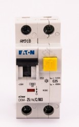 Moeller L71-40/1N/C Siguranta automata diferentiala 40A, F+N, 4.5kA - 9004852977191 foto