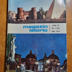 revista magazin istoric ianuarie 1972