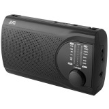 Cumpara ieftin Radio JVC RA-E321B, tuner analogic FM/AM, mufa jack 3.5 mm pentru casti, negru