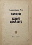 Sensuri si valori regasite - Constantin Joja