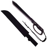 Cumpara ieftin Sabie de vanatoare Ideallstore&reg;, British Rebellion, maner cauciuc, 61 cm, teaca inclusa