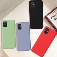 Husa telefon silicon pastel Samsung A21S, A31, A51, Huawei P30 Lite foto