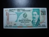 URUGUAY 200 PESOS 1986 SUPERBA