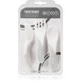 Twistshake Learn Cutlery tac&acirc;muri White 6 m+ 3 buc