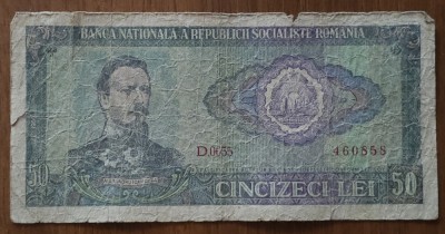 50 lei 1966, RSR / Rom&amp;acirc;nia foto